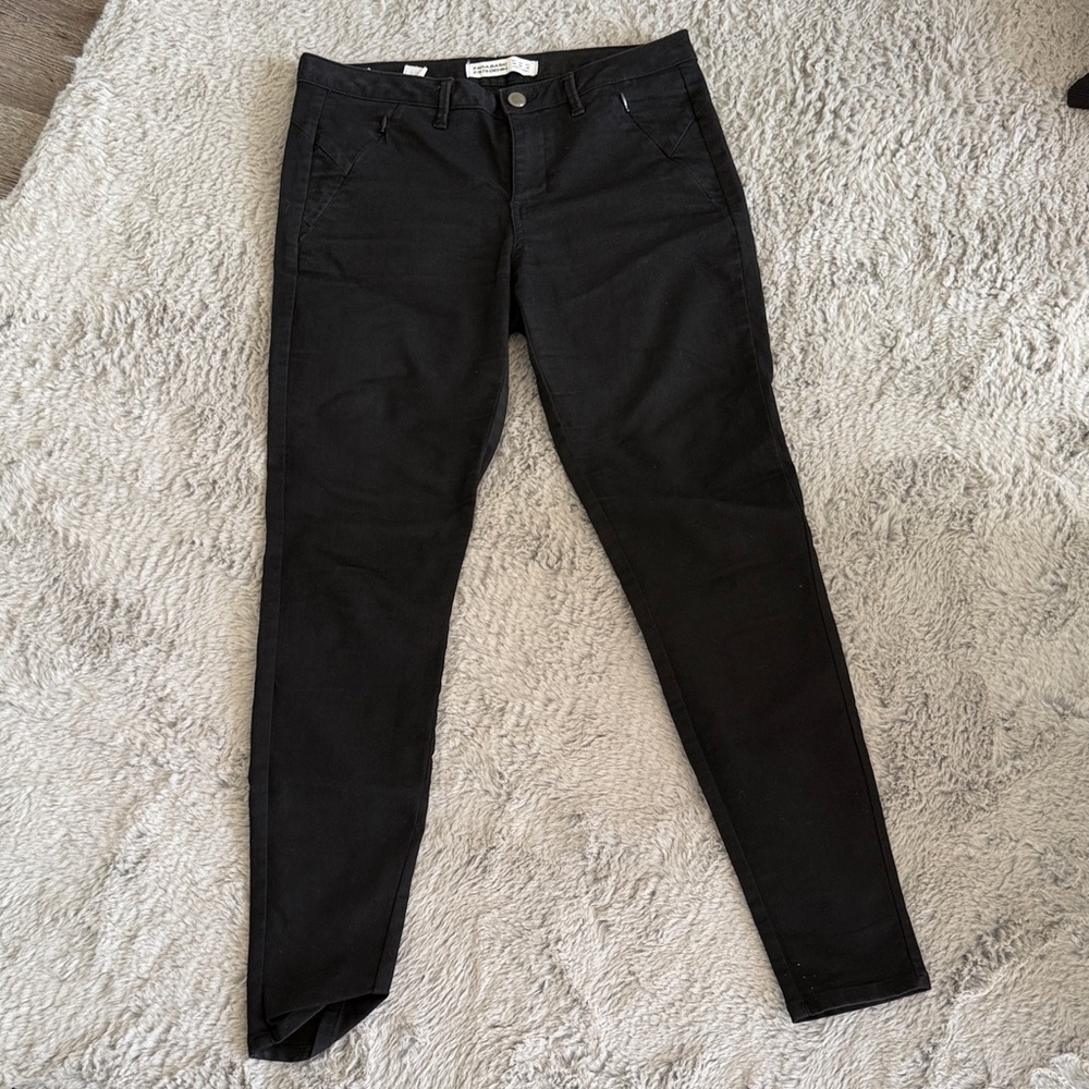 Zara Women's Black Skinny Jeans